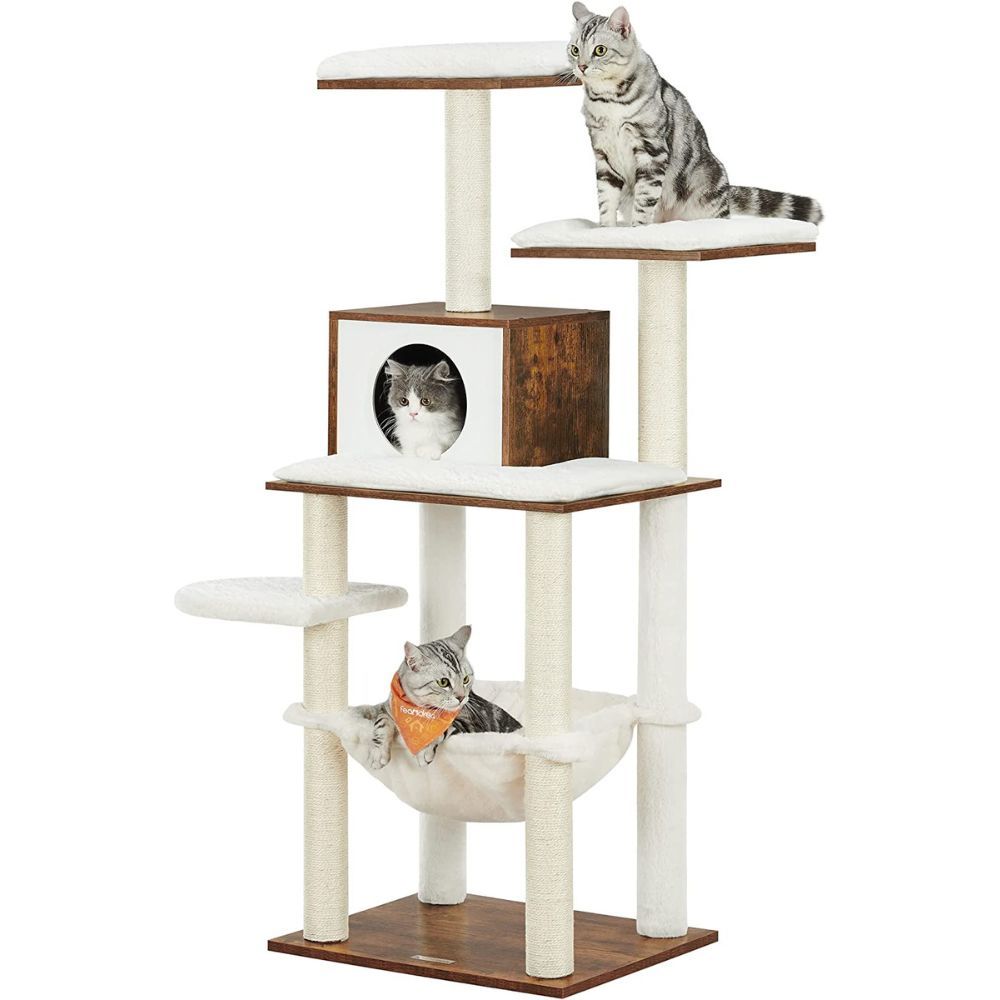 These Mid Century Modern Cat Trees Will Bring Style To Your Home!