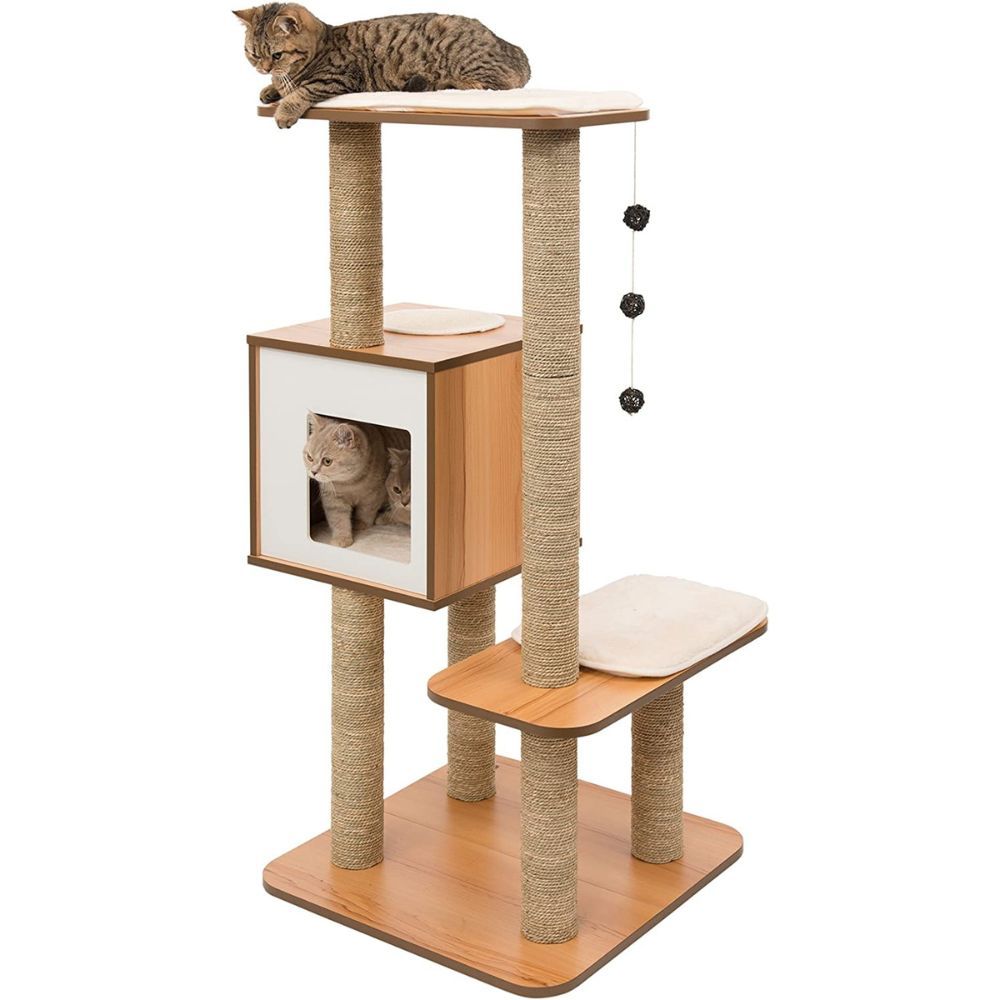 These Mid Century Modern Cat Trees Will Bring Style To Your Home!